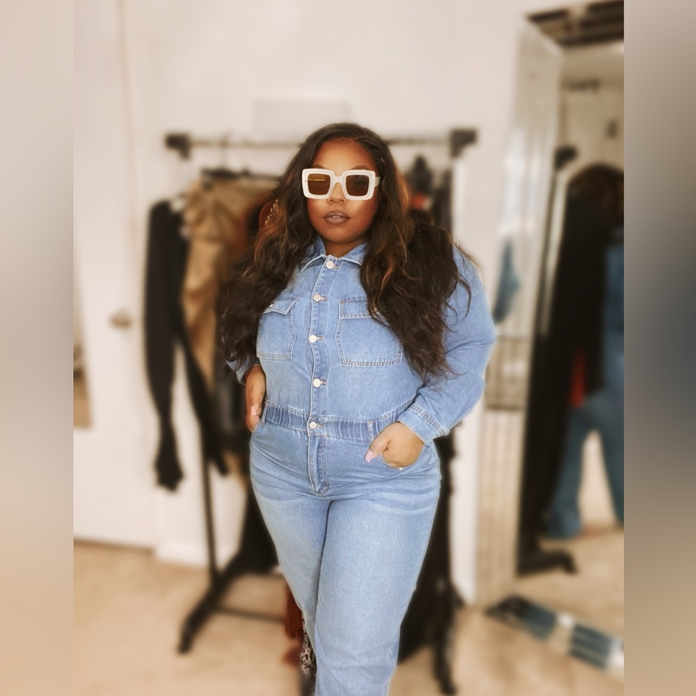 Jean Jump Suit
